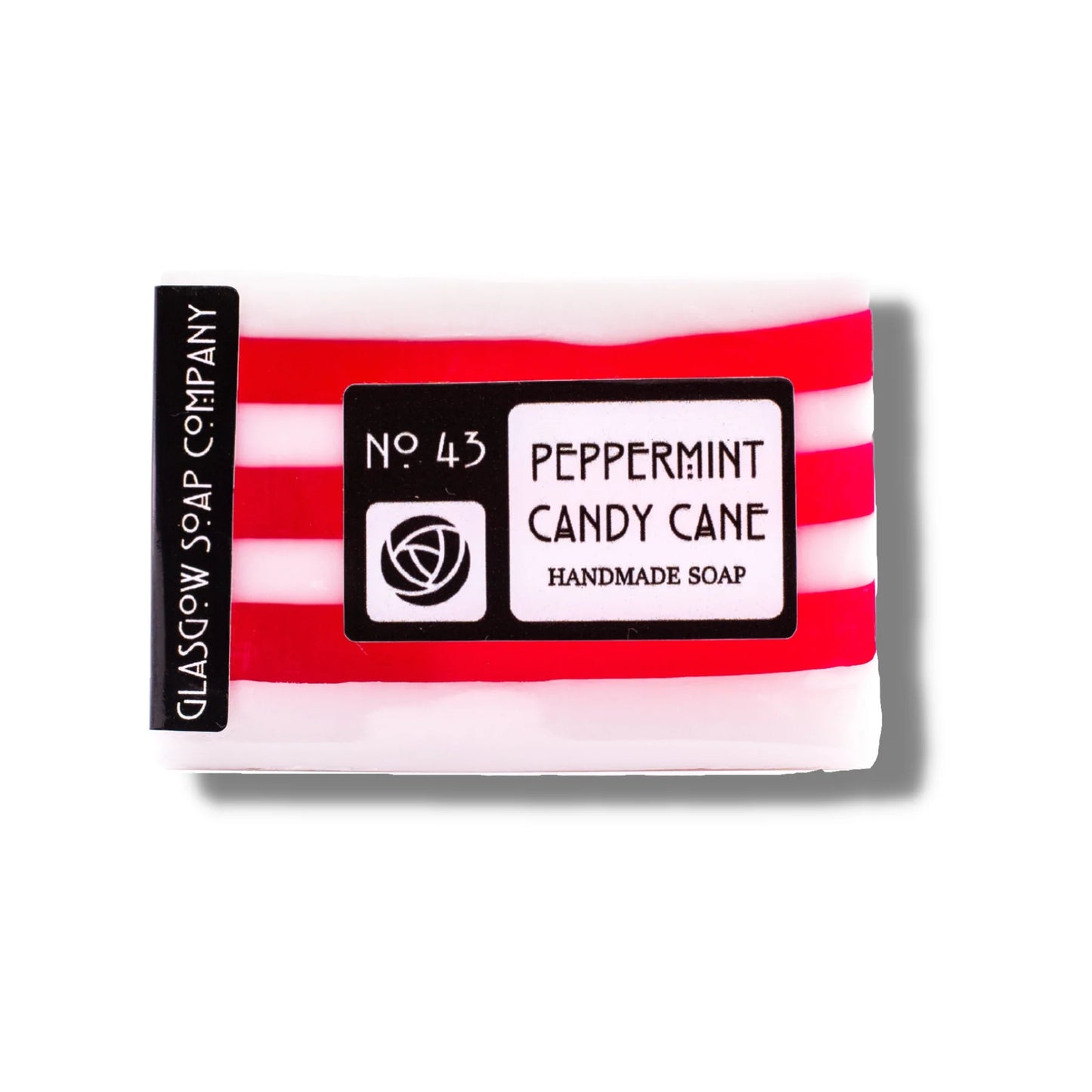 Peppermint Candy Cane Christmas Soap