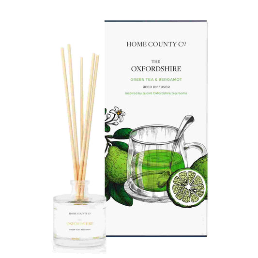 The Oxfordshire - Green Tea and Bergamot Reed Diffuser