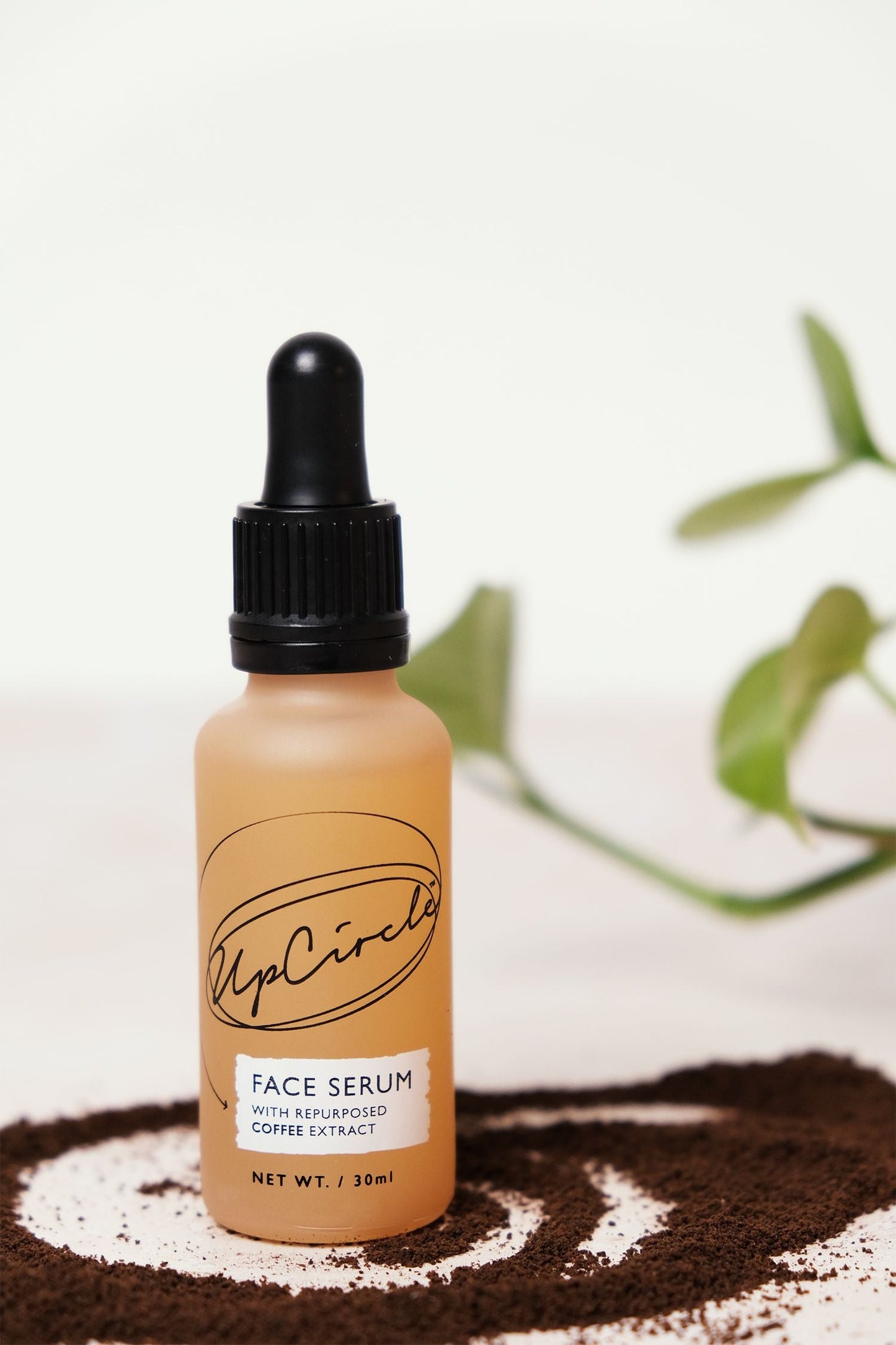 Organic Face Serum with Coffee + Rosehip Oil