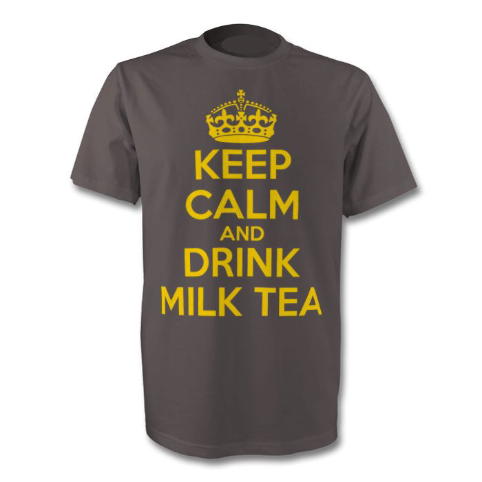 KEEP CALM and DRINK MILK TEA t-shirt