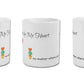 Love You by My Heart Mug