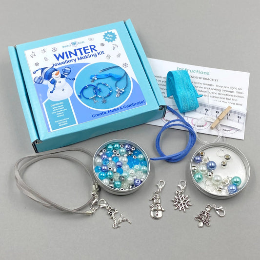 Winter Jewellery Making Kit - Christmas Collection