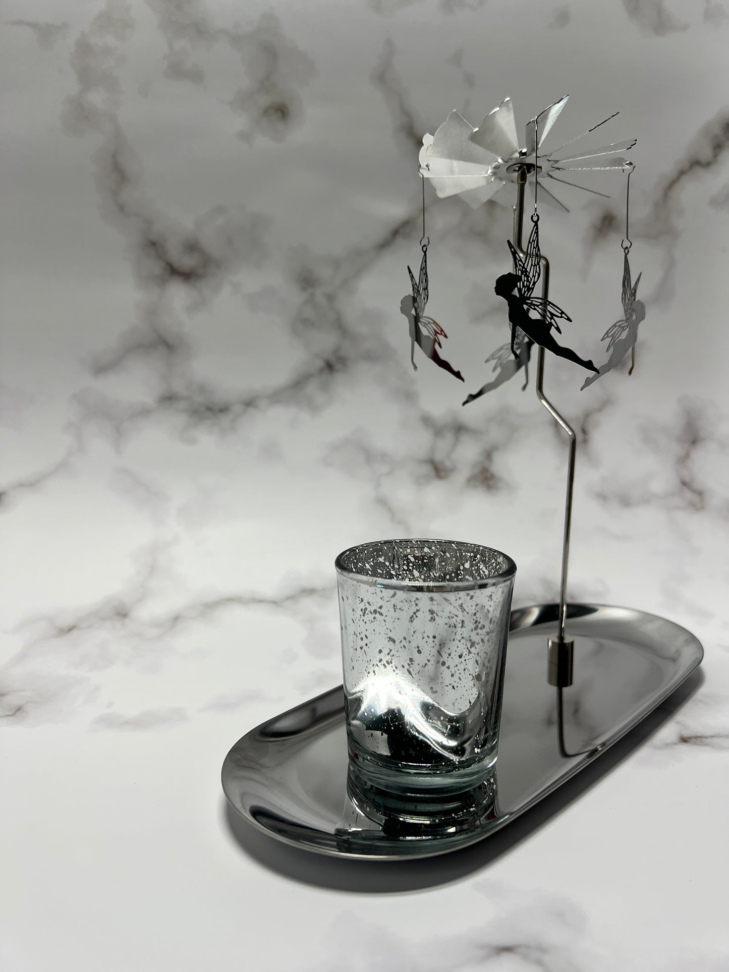 Eternal Flame with Base and Candle Holder