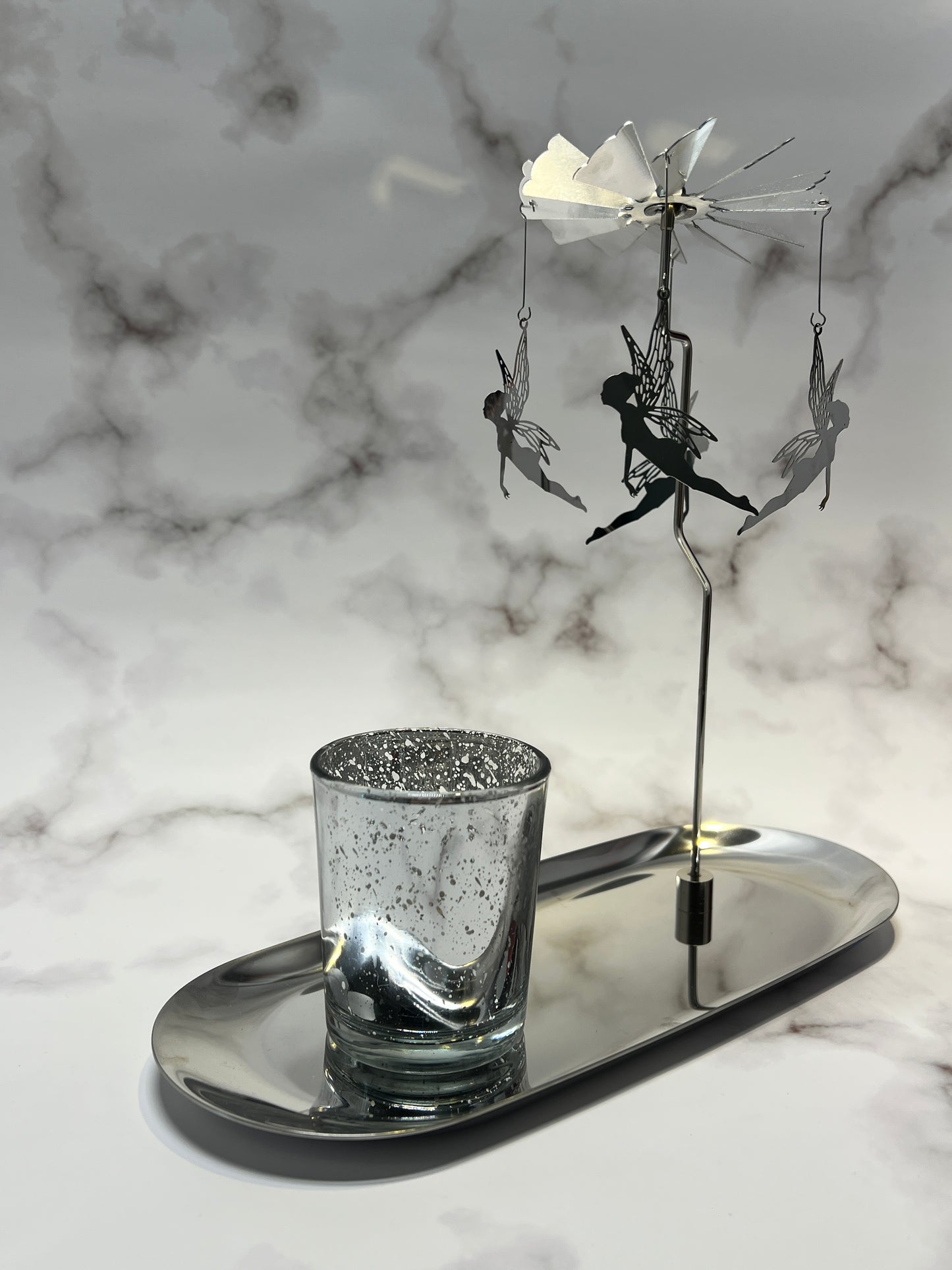 Eternal Flame with Base and Candle Holder