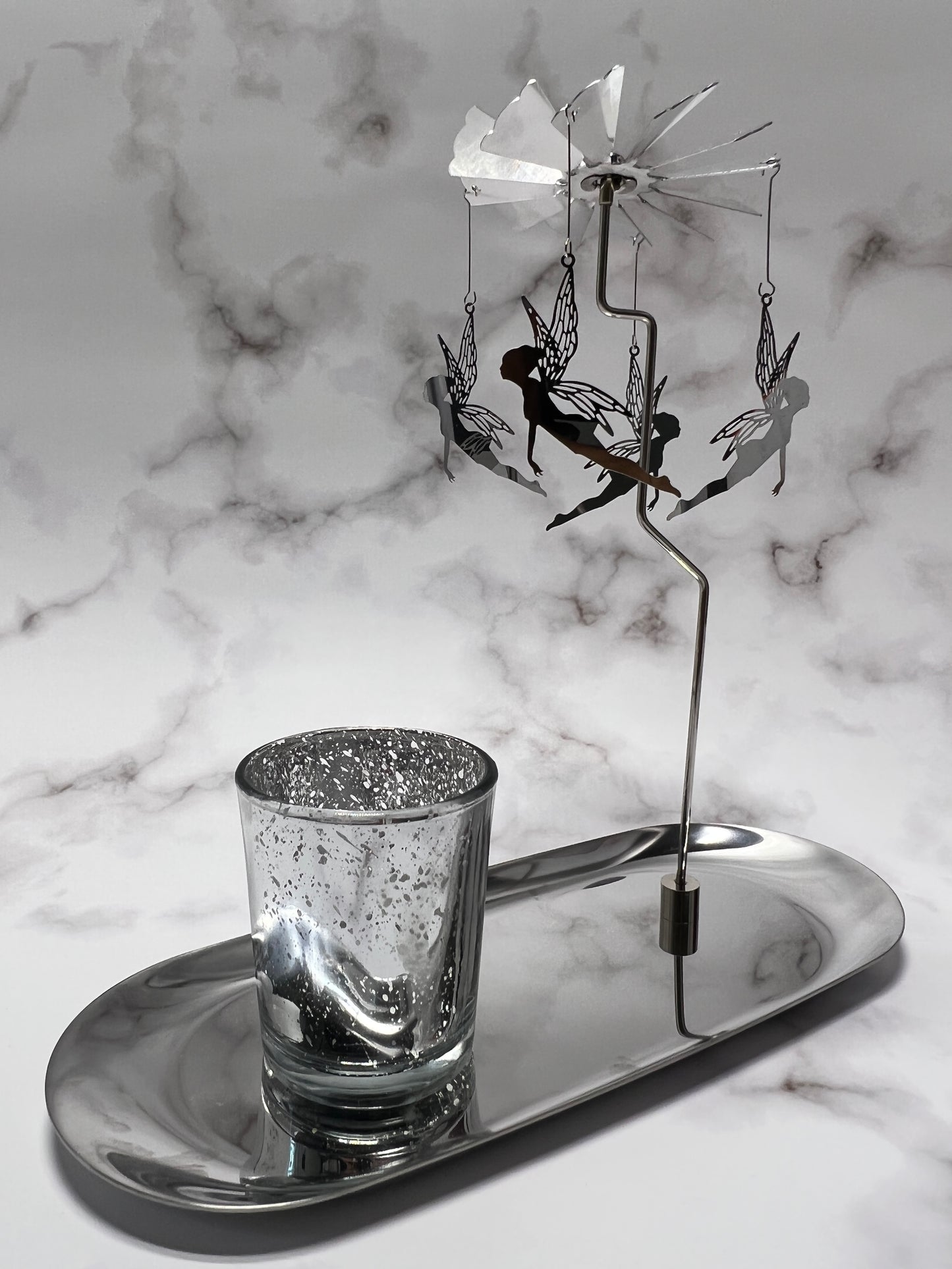 Eternal Flame with Base and Candle Holder