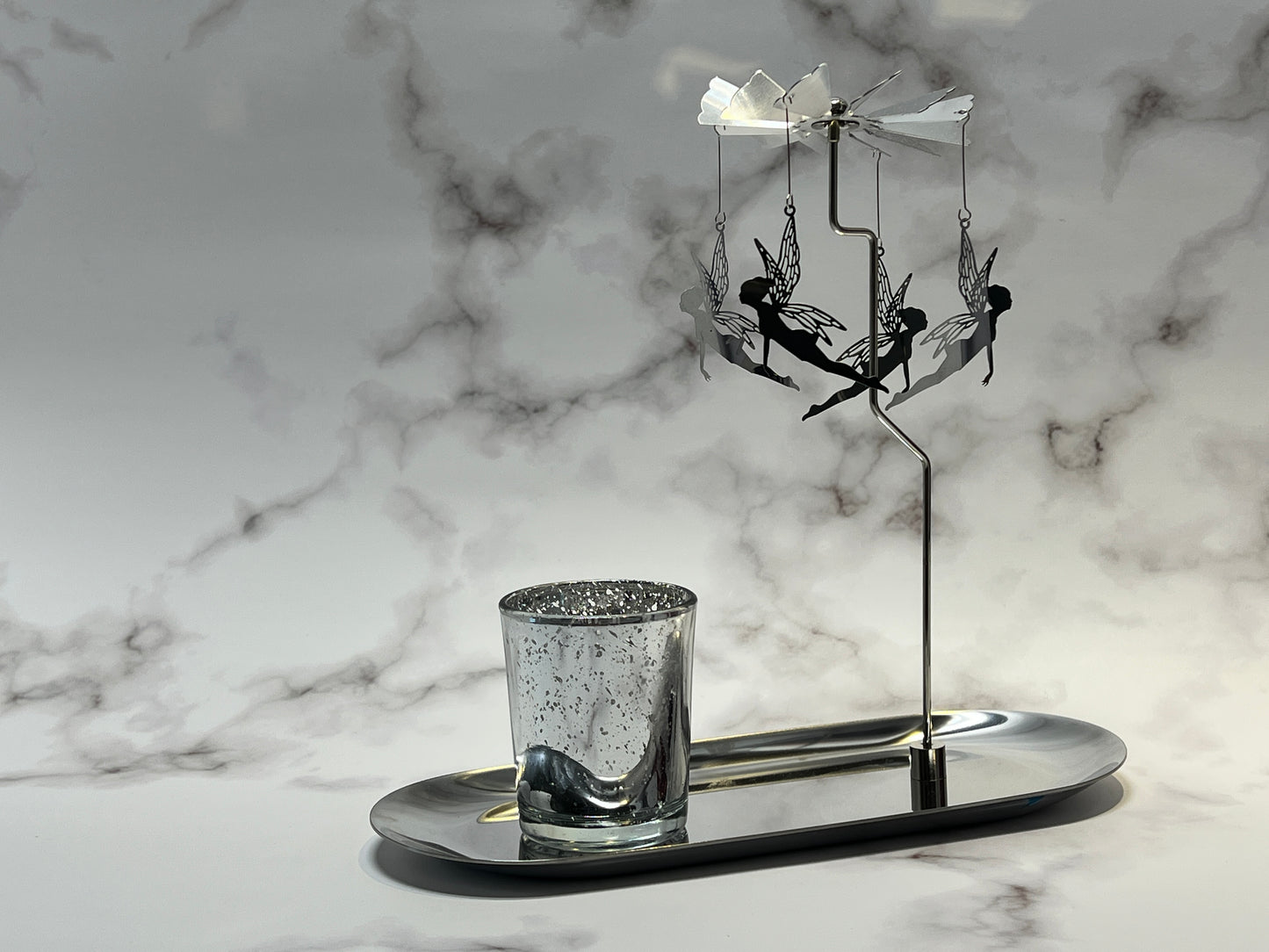 Eternal Flame with Base and Candle Holder